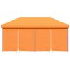 vidaXL Party Tent Folding Orange 292 x 580 x 315 cm Oxford Fabric