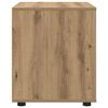 vidaXL Storage Cabinet Artisan Oak 60 x 48 x 57 cm Engineered Wood