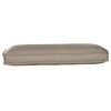 vidaXL Pallet Cushion for suitable for Seat / Backrest with Pillow Taupe