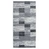 vidaXL Runner Rug BCF Grey 100x200 cm