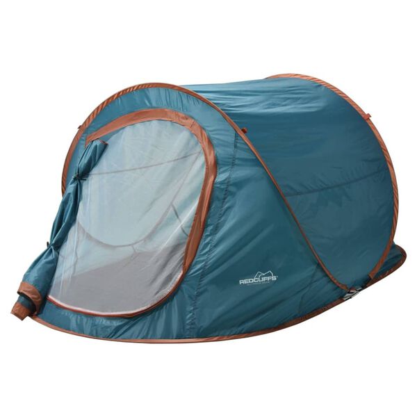 Redcliffs Pop-up Tent for 1-2 person 220x120x95 cm Blue
