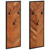 vidaXL Coat Racks 2 pcs 35x1x90 cm Solid Wood Acacia