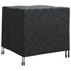 vidaXL Furniture Cover Plain Black 74 x 74 x 60 cm 600D Oxford Fabric