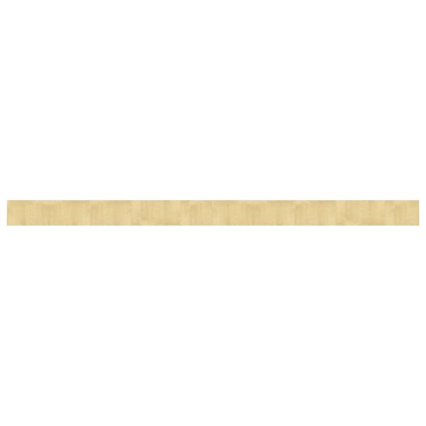 vidaXL Rug Rectangular Light Natural60x1000 cm Bamboo
