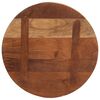vidaXL Table Top &Oslash; 50x2.5 cm Round Solid Wood Reclaimed