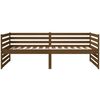 vidaXL Day Bed without Mattress Honey Brown 90x190cm Solid Wood Pine