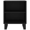 vidaXL Bedside Cabinets 2 pcs Black 40x30x50 cm Engineered Wood