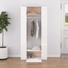 vidaXL Hallway Cabinets 2 pcs White Engineered Wood