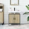 vidaXL Bathroom Sink Cabinet Sonoma Oak 60x30x60 cm Engineered Wood