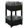 vidaXL Raised Bed 40x40x71 cm Polypropylene