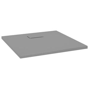 vidaXL Shower Base Tray SMC Grey 80x80 cm