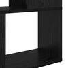 vidaXL TV Cabinet Set Black 80 x 24 x 156 cm Engineered Wood