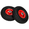 vidaXL Sack Truck Wheels 2 pcs Rubber 3.00-4 (245x82)