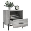vidaXL Bedside Cabinets 2 pcs Grey Sonoma 40x35x47.5 cm Engineered Wood