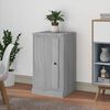 vidaXL Sideboard Grey Sonoma 37.5x35.5x67.5 cm Engineered Wood