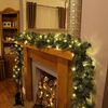 Ambiance Christmas Garland with 30 LEDs 270 cm