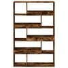 vidaXL Room Divider Smoked Oak100x33x156.5 cm Engineered Wood