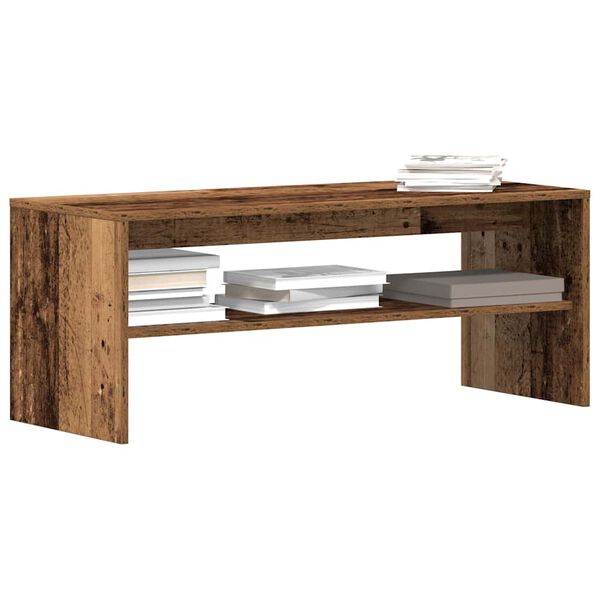 vidaXL TV Cabinet Old Wood 100x40x40 cm Engineered Wood