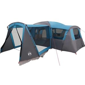 vidaXL Family Tent with Roof Blue and Grey 745 x 700 x 217 cm