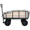 vidaXL Garden Hand Trolley Metal and Wood 250 kg