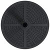 vidaXL Parasol Base Art Deco Black Ø 45 x 39.5 cm Iron