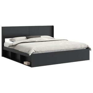 vidaXL Bed Frame with Storage and Headboard 3 pcs Engineered Wood