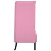 vidaXL Highback Sofa Pink 109 x 56 x 121 cm Fabric