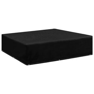 vidaXL Garden Furniture Cover | Black | Polyethylene | 200x200x70 cm