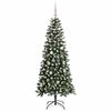 vidaXL Artificial Christmas Tree with 150 LEDs with Stand Green 150 cm