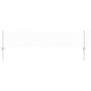 vidaXL Welded Wire Fence 100 x 0.4 m (W x H) Hot-Dip Galvanised Steel