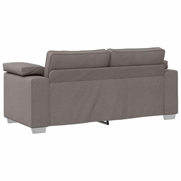 vidaXL Sofa Taupe 180 x 77 x 82 cm Fabric