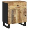 vidaXL Bedside Cabinet 50x33x60 cm Solid Wood Mango&Engineered Wood