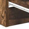 vidaXL Bedside Cabinets 2 pcs Smoked Oak 38x35x56 cm Engineered Wood