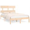 vidaXL Bed Frame without Mattress 120x200 cm Solid Wood