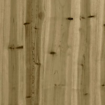 vidaXL Middle Sofa 120x80 cm Impregnated Wood Pine