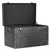LABEL51 Storage Box Vintage 50x30x30 cm L Antique Black