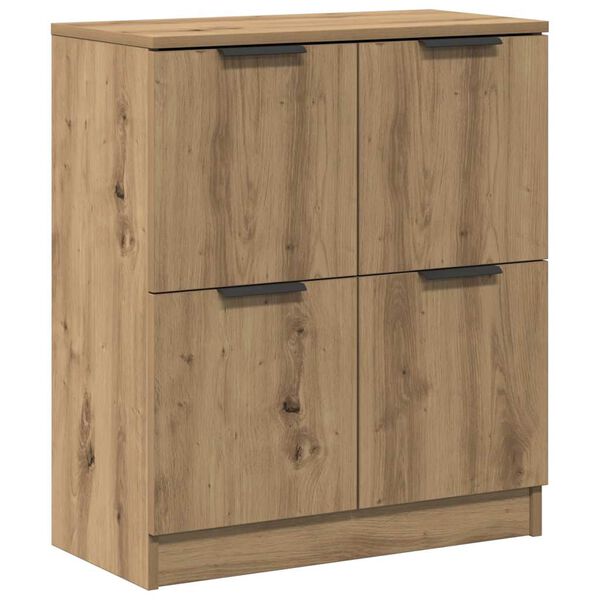 vidaXL Sideboard Artisan Oak 60x30x70 cm Engineered Wood