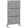 vidaXL Privacy Screen 100 x 50 x 180 cm Steel Anthracite