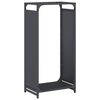 vidaXL Firewood Rack Anthracite 44x28x90 cm Cold-rolled steel