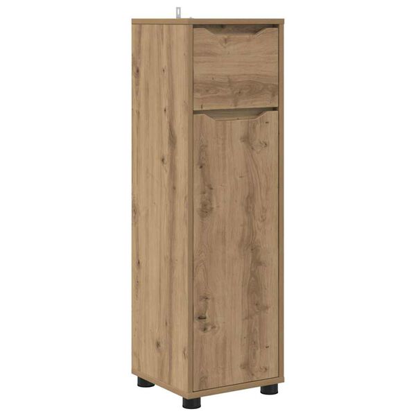 vidaXL Bathroom Cabinet Artisan Oak 30.5 x 30 x 101 cm Engineered Wood