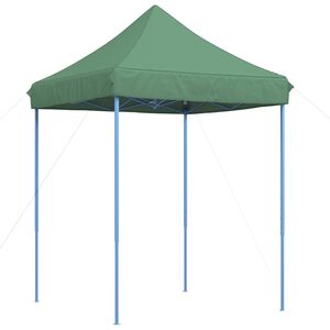 vidaXL Party Tent 200 x 200 x 306 cm Green Oxford Fabric