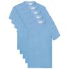 Fruit of the Loom Original T-shirts 5 pcs Light Blue S Cotton