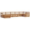 vidaXL Outdoor Sofa Set 7 pcs Natural