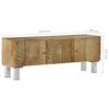 vidaXL TV Cabinet Solid Mango Wood 118x30x45 cm