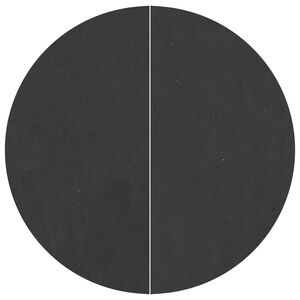 vidaXL Pool Ground Sheet Folding Black &Oslash; 244 cm Non-woven Fabric