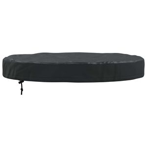 vidaXL Outdoor Table Cover Black 62 x 62 x 10 cm 210D Oxford Fbric