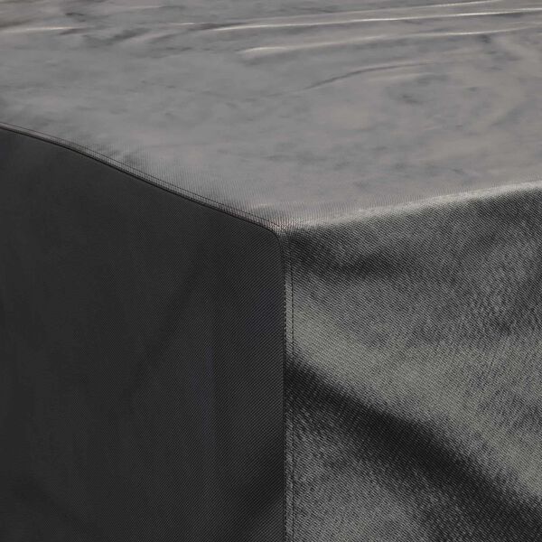 vidaXL Furniture Cover Plain Black 300 x 250 x 70 cm 600D