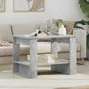 vidaXL Coffee Table Concrete Grey 72 x 50 x 50 cm Engineered Wood