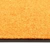 vidaXL Doormat Washable Orange 120x180 cm