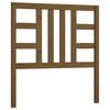 vidaXL Bed Headboard Honey Brown 96x4x100 cm Solid Wood Pine